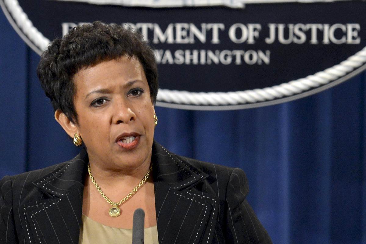 Attorney General Loretta Lynch Asked 'Not to Be Considered' for Supreme Court